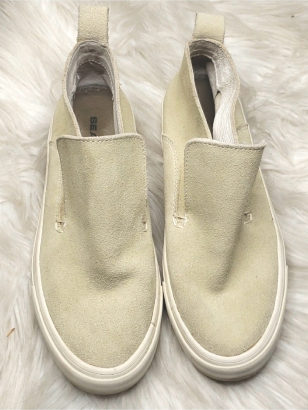 SeaVees Huntington Middie OYSTER SUEDE 6.5